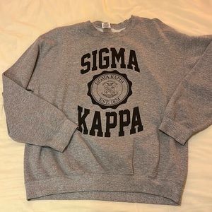 Sigma Kappa Crest Crewneck